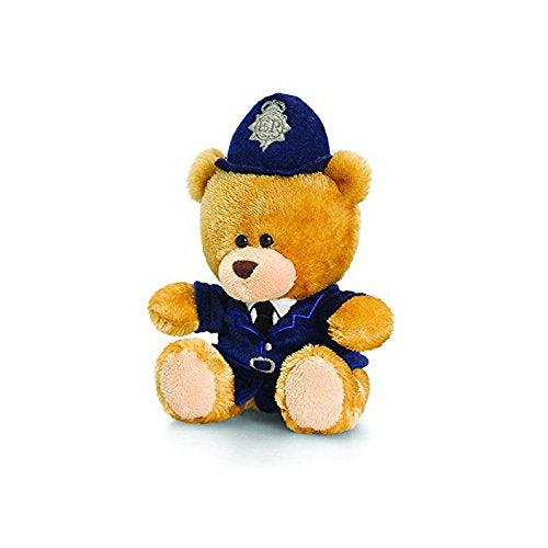 14cm Pipp the Bear Policeman - Soft Shelf Pick