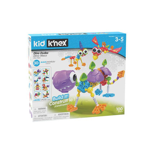 Kid K’nex Dino Dudes Building Set - Stack and Build