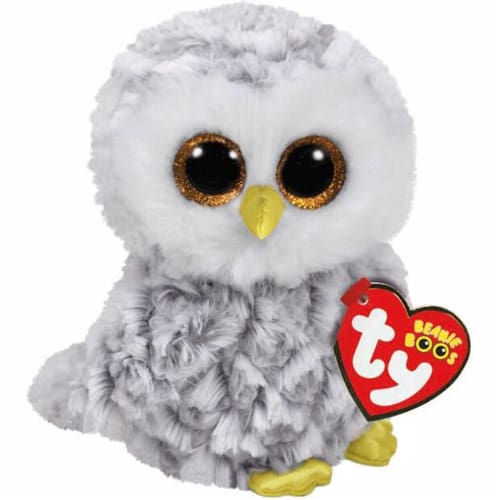 TY Owlette White Owl – Beanie Boos - Bedtime Hug Pal
