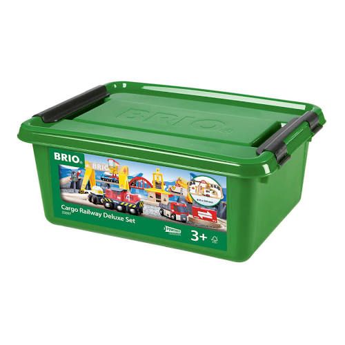 Cargo Railway Deluxe Set - Little Wheels Fun