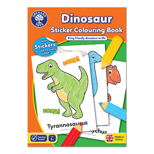 Dinosaur Colouring Book - Little Reader Fun