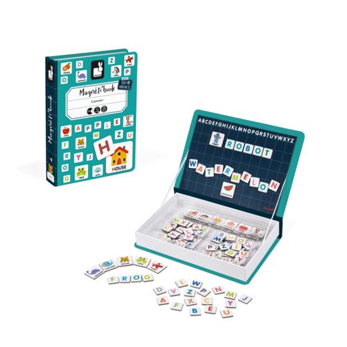 English Alphabet Magneti’Book - Tiny Puzzle Fun