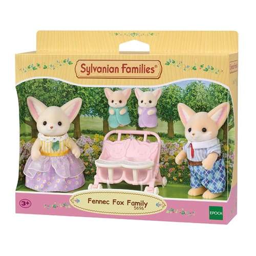 Sylvanian Families Fennec Fox Family - Everyday Role Play