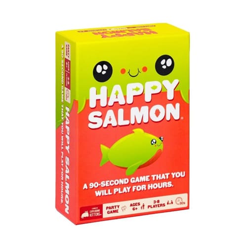 Happy Salmon – Exploding Kittens Edition - Easy Family Fun