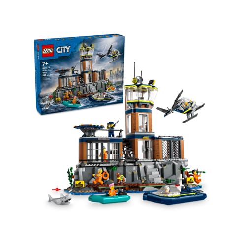 LEGO City Police 60419 Police Prison Island - Little Builder Fun
