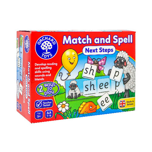 Match & Spell Next Steps - Build and Create