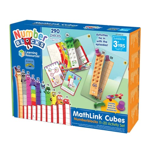 Cubes 11-20 Activity Set - Build Time Choice