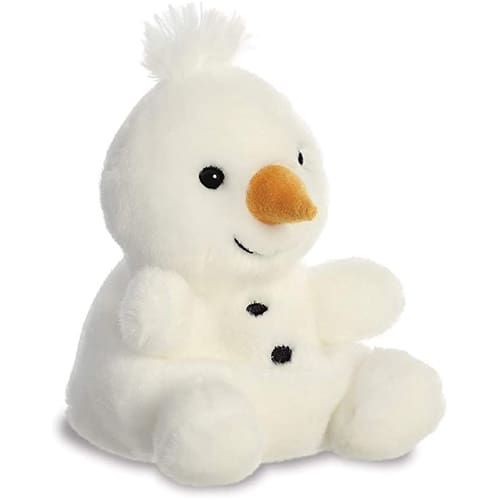 Palm Pals Snowman 5In - Cozy Plush Pick