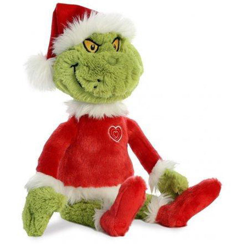 Santa Grinch 19″ Plush - Gentle Cuddle Toy