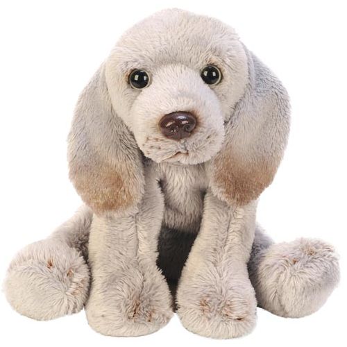 Sitting Weimaraner - Bedtime Hug Pal