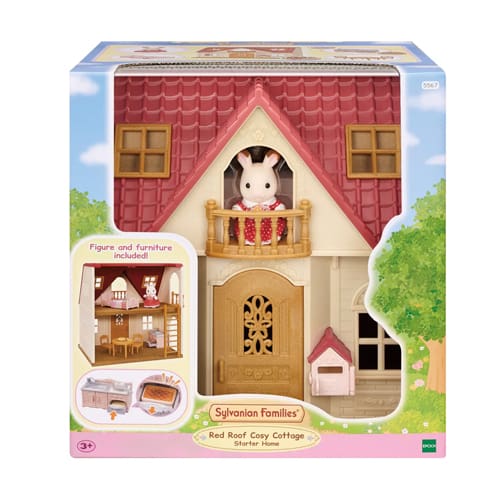 Sylvanian Families Red Roof Cosy Cottage Starter Home - Simple Craft Joy