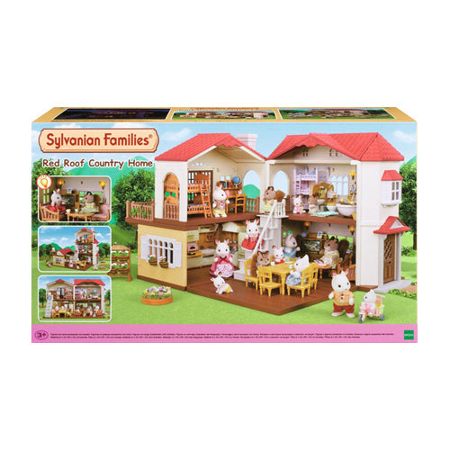Sylvanian Families Red Roof Country Home - Dress Up Fun