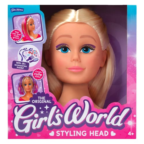 Girl’s World Styling Head - Creative Desk Time
