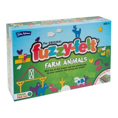 Fuzzy-Felt Farm Animals - Little Reader Fun