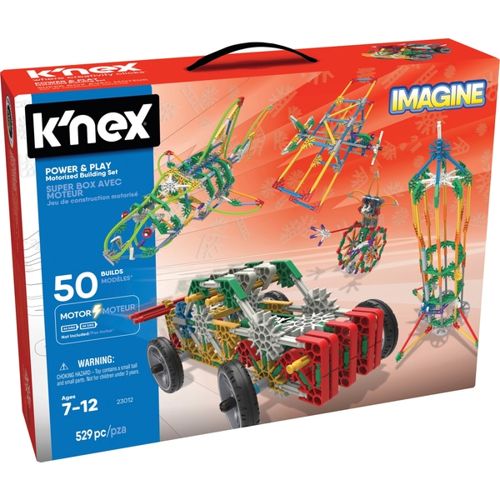 K’nex Power & Play 50 Model Motorised Building Set - Build Time Choice