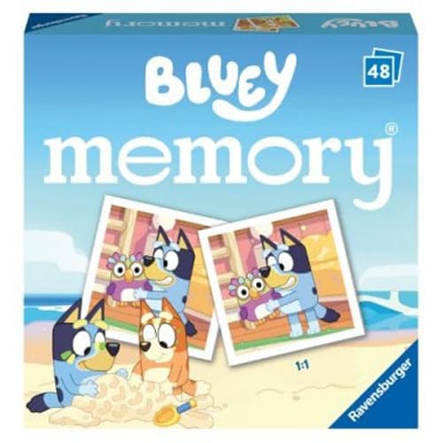 Ravensburger Bluey Mini Memory Game - Hero Time Fun