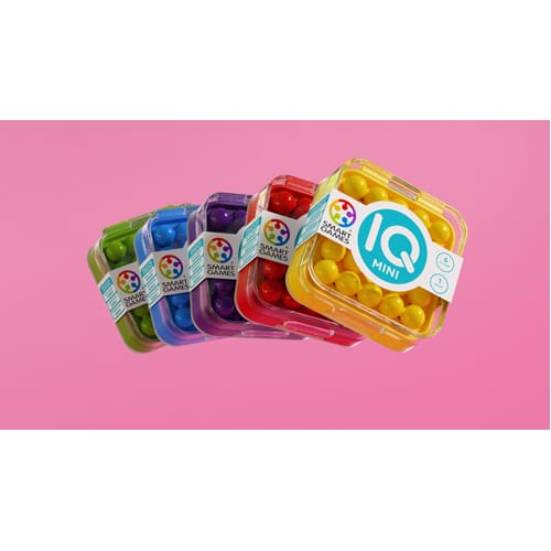 Smart Games IQ Mini – Assorted (One Supplied) - Puzzle Night Fun