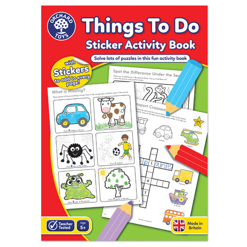 Things To Do Activity Book - Story Play Pick